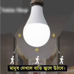 স্মার্ট মোশন সেন্সর LED নাইট লাইট (Smart Motion Sensor LED Night Light)ঘরের অন্ধকারে আর কষ্ট - Image 2